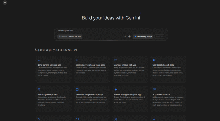 vibe coding aistudio google